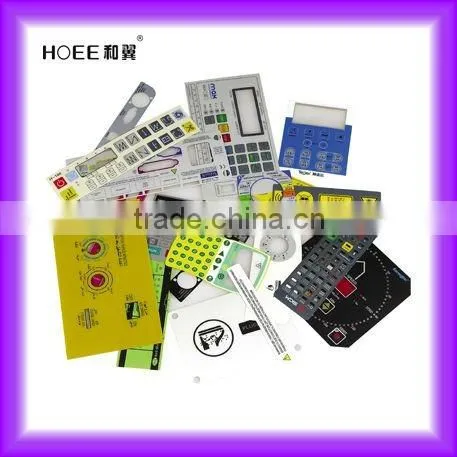 electric switch panel with 3M467 adhesive