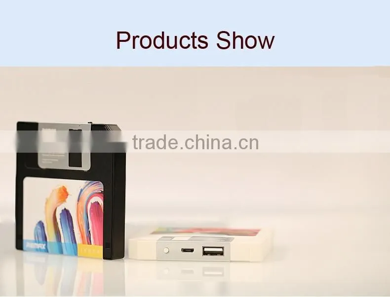 Remax Floppy Disk 5000mAh Portable Power Bank For Smart Phones