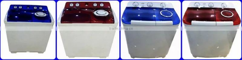 Portable plastic cover washing machine top loading