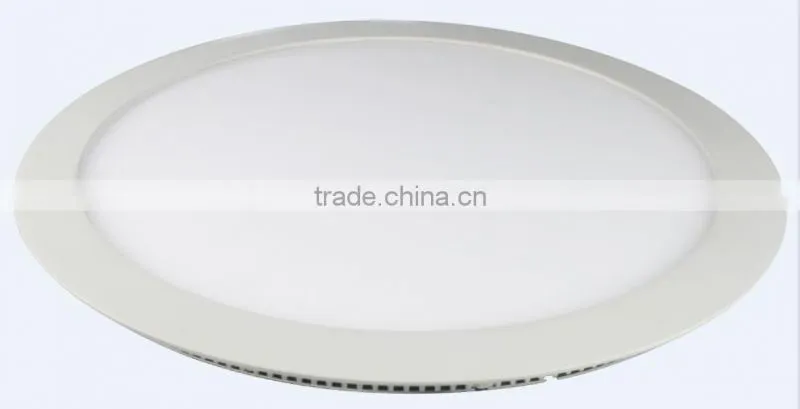 18w Dia 240mm recessed ceiling light led panel