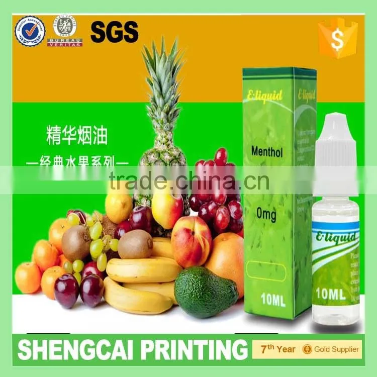 Free sample ! color box for e juce liquid (5ml, 10ml,15ml,30ml,50ml,100ml,120ml, 150ml)