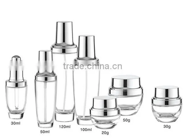 Face Cream Container and Cosmetic Lotion Pump Bottle