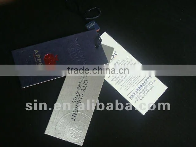 stone paper tag