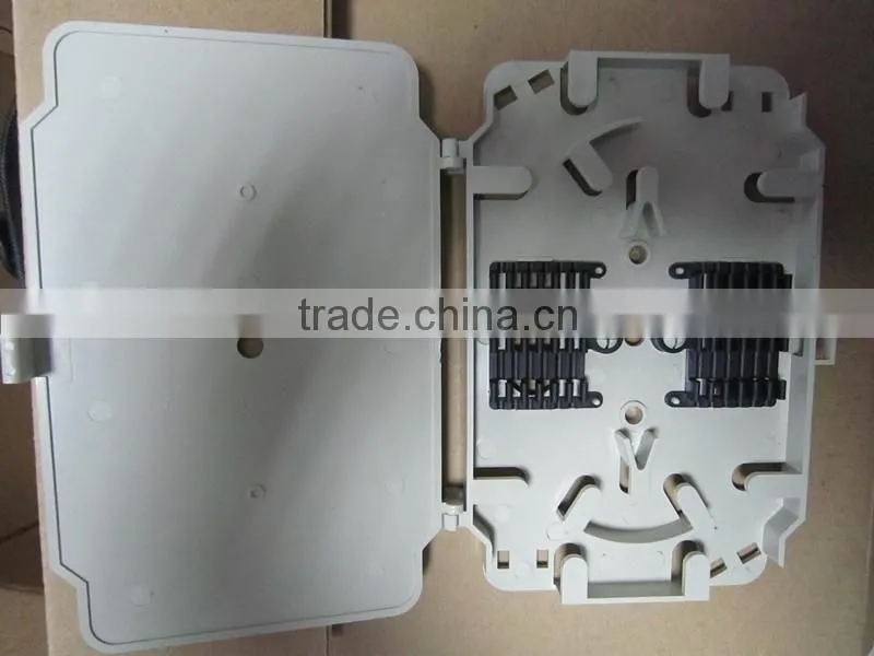 24 cores ABS plastic fiber optic splice tray,12 port fiber optic splice tray