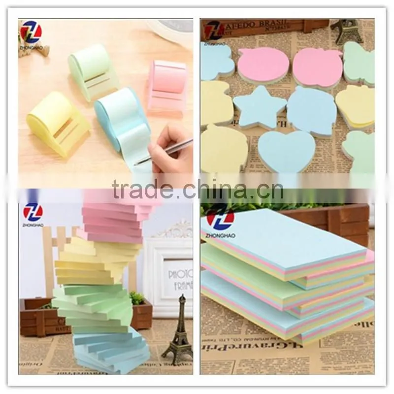 High quality cute custom wholesale sticky memo pad