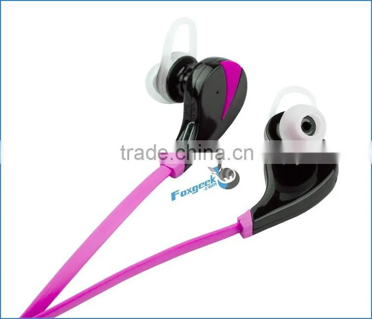 Sport earphone G6 Promotion best colorful wireless chinese bluetooth headset China manufacturer