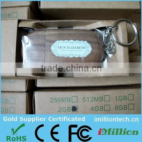 Eco friendly USB Drives Wood USB For Eco Marketing Campaign