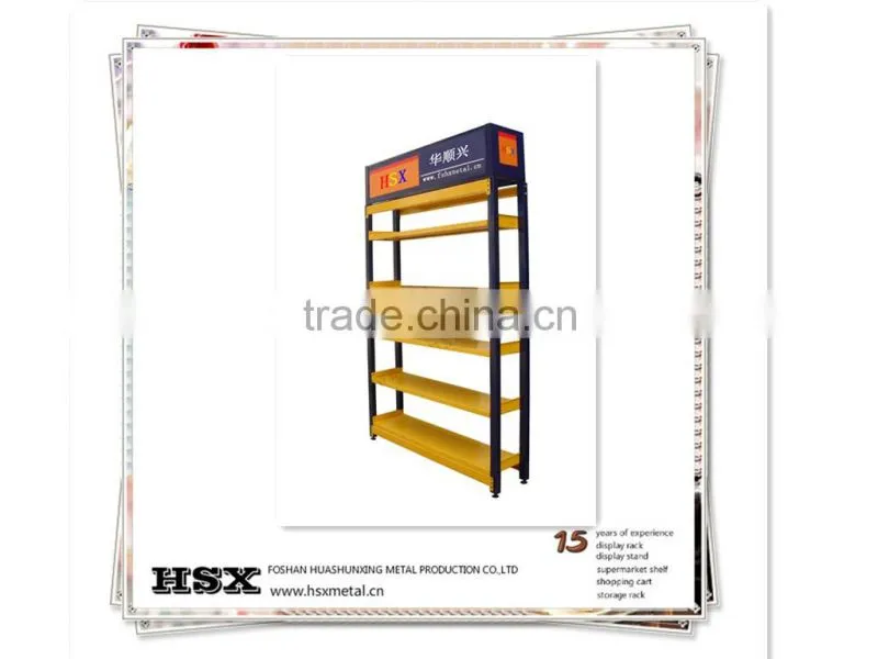 metal warehouse 3 layers KD wrought iron corner storage shelf