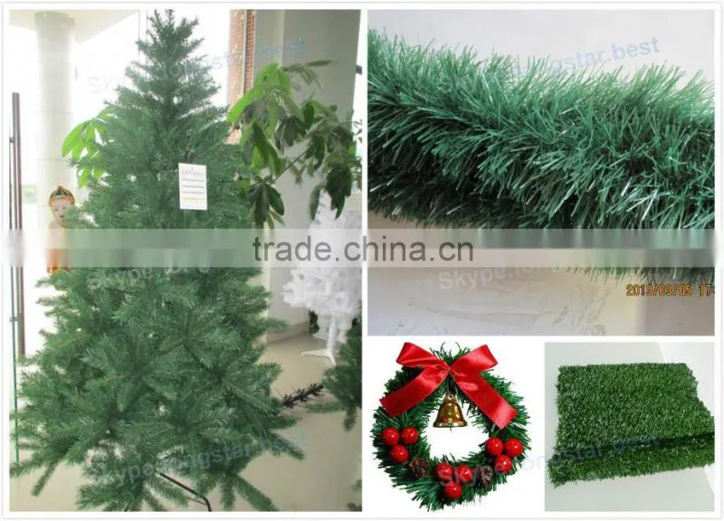 PVC Film for making Artificial Christmas tree