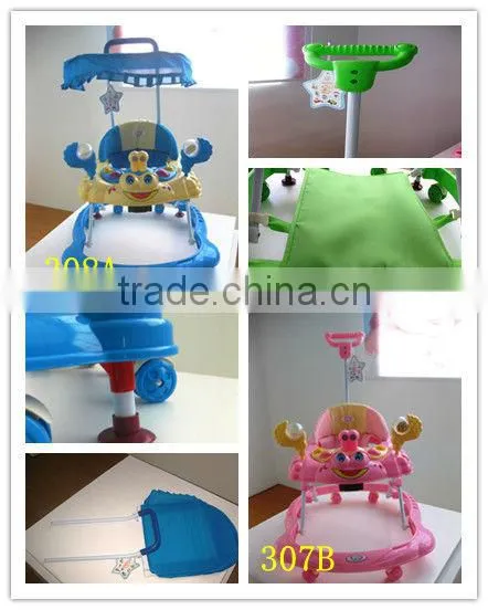 2014 HOT SALE baby walker 307/308(with stopper)