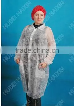 Disposable nonwoven Lab Coat for doctor