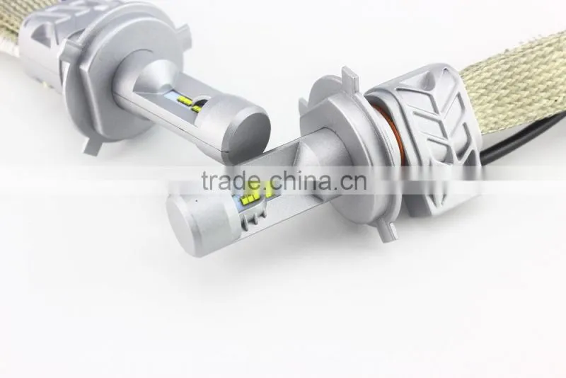 Newest update 5S LED headlight H4 Bulb with 4000lm