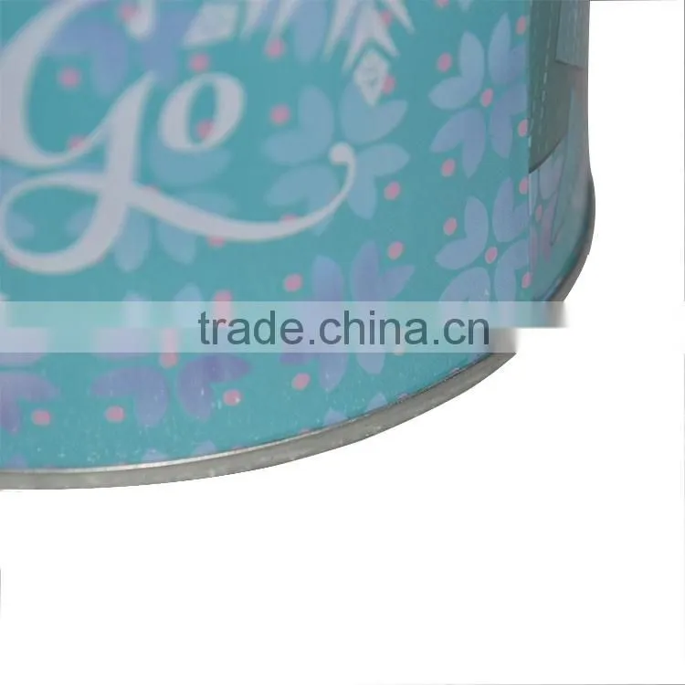 wholesale cylinder cookie biscuit metal tin box/cylinder toy metal tin box/cylinder tin box