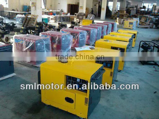 super silent 70db portable diesel generator 5kw