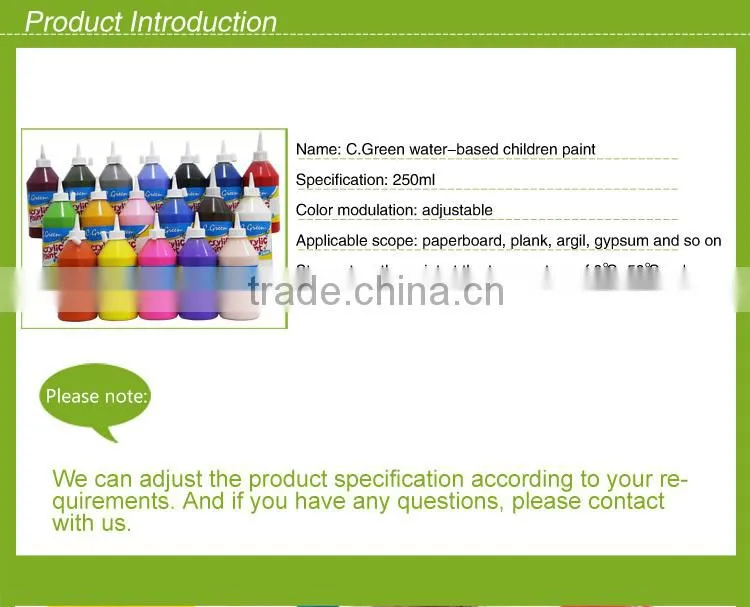 acrylic paint great acrylic finger paint for fabric/acrylic paint price
