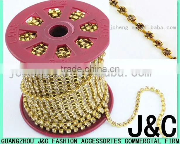 nickel strass cup chain accessories