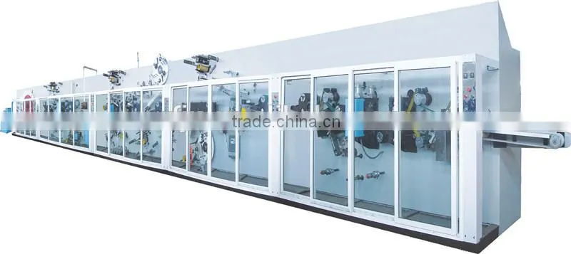 RF-KYB CE certification full-servo lady winge used sanitary napkin machine