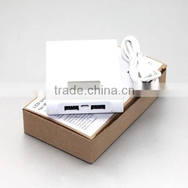 Soshine lcd universal portable power bank 4-18650 battery