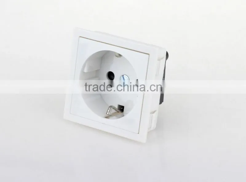 China gold supplier hot sale popular EU wall switch socket