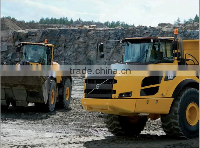 china made long boom excavator with Volvo D16E EAE3 engine EC700c