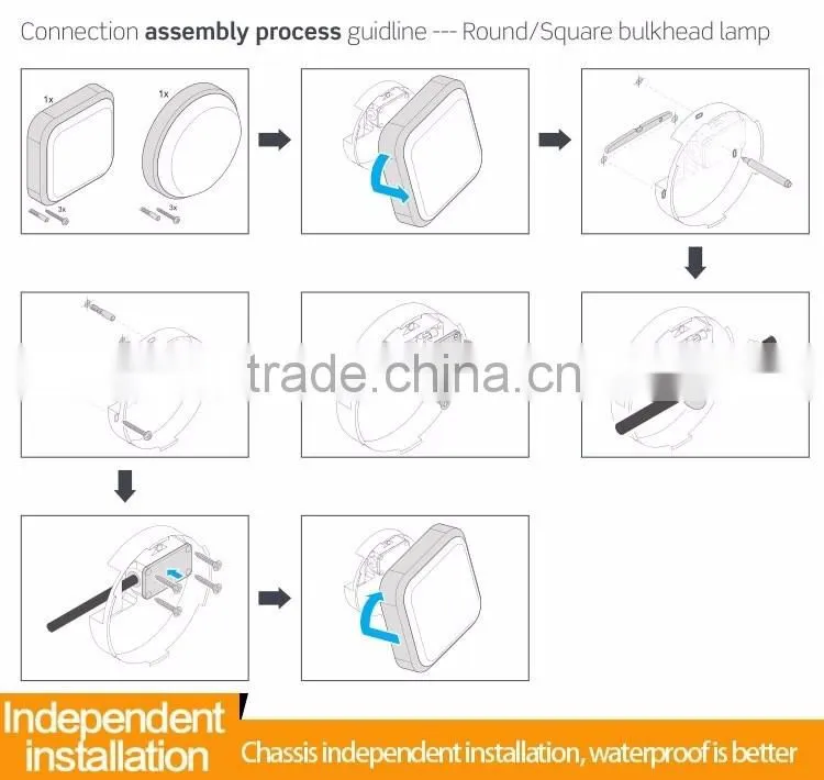 050702 best-selling crystal ceiling bulkhead light classic ceiling led light