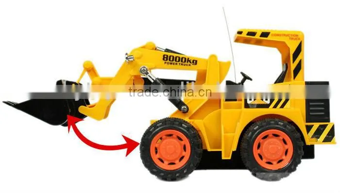RC model bulldozer