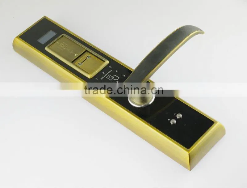 electronic fingerprint password and card door lock
