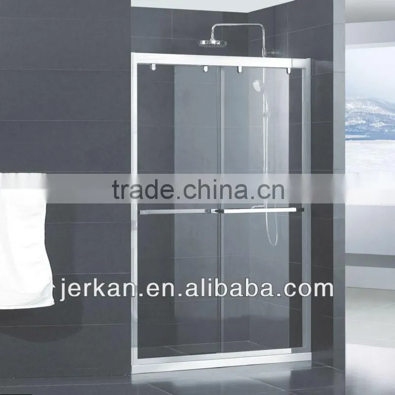 Aluminum Sliding Frosted Shower Screen