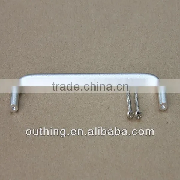anodized sand aluminum alloy bent handle for furniture,kitchen cabinet D2004