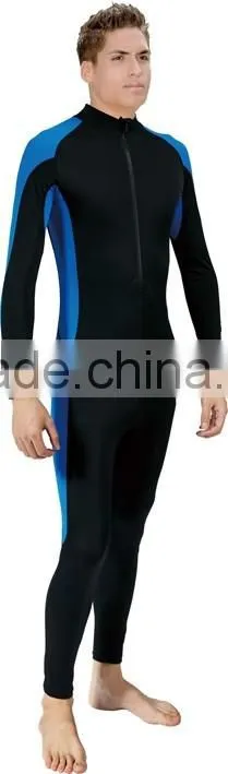 Full body lycra swimming suits for men L-05
