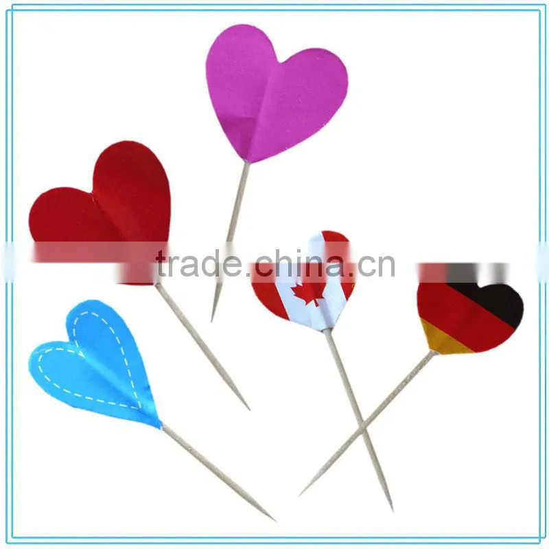 fruit toothpick to party decor / cocktail pick / plastic coffee stick