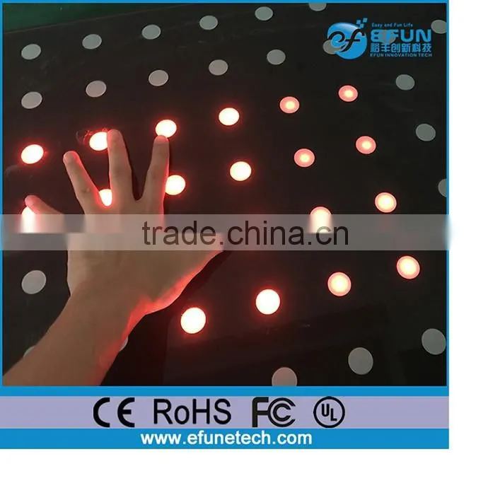 new technology interactive dance floor,led interactive stage floor
