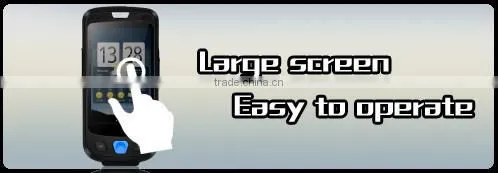 Android touch screen PDA barcode scanner with 1D/2D hf rfid C3000