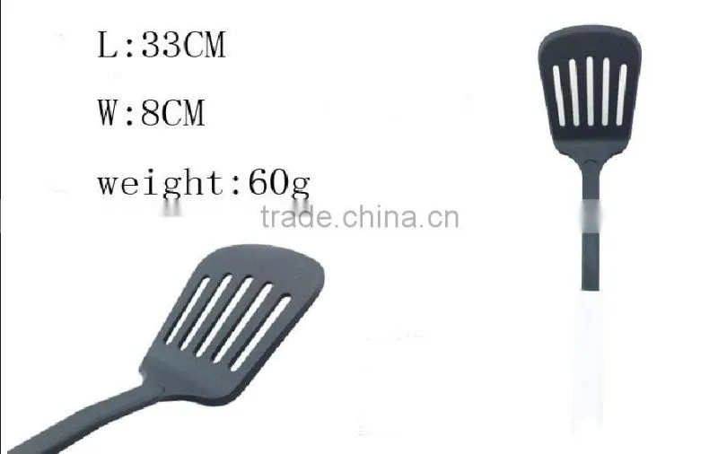 Cheap Price Professional 4 Piece Nylon Kitchen Utensil Set white+black nylon kitchen ware set nylon spoon NL21