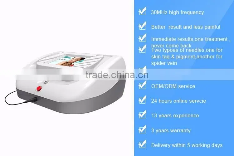 RBS Effective immediately result high frequency spider vascular vein removal machine manufacture price