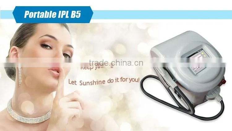 2016 portable ipl laser for hair removal and skin rejuvenation