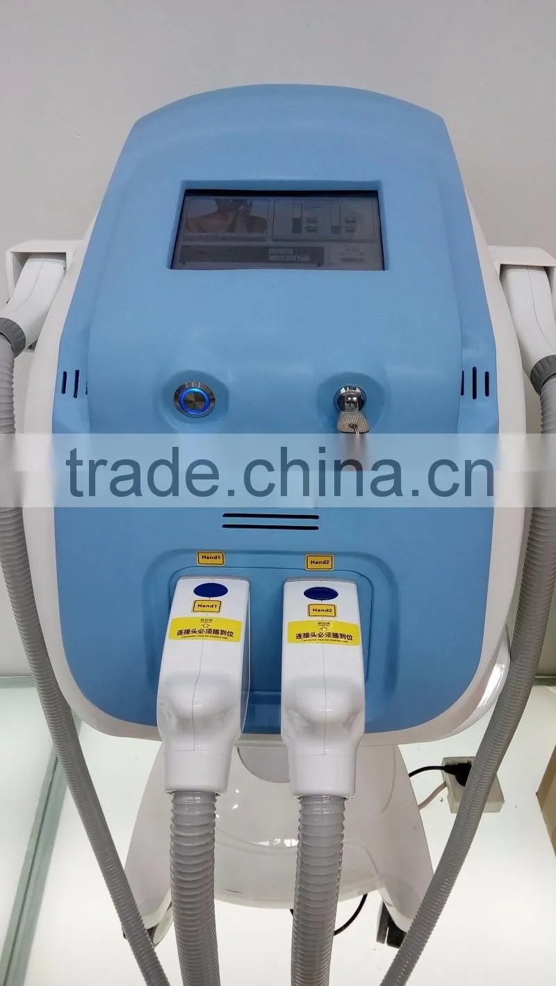 2016 Portable 1200w cooling system OPT SHR ipl hair removal
