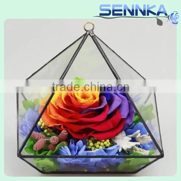 Natural preserved rose flower crafts with various colors