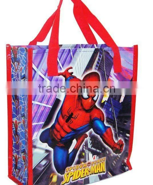 laminated PP woven lunch bag