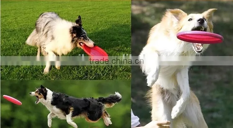 2017 silicone rubber Flying Disc dog frisbee