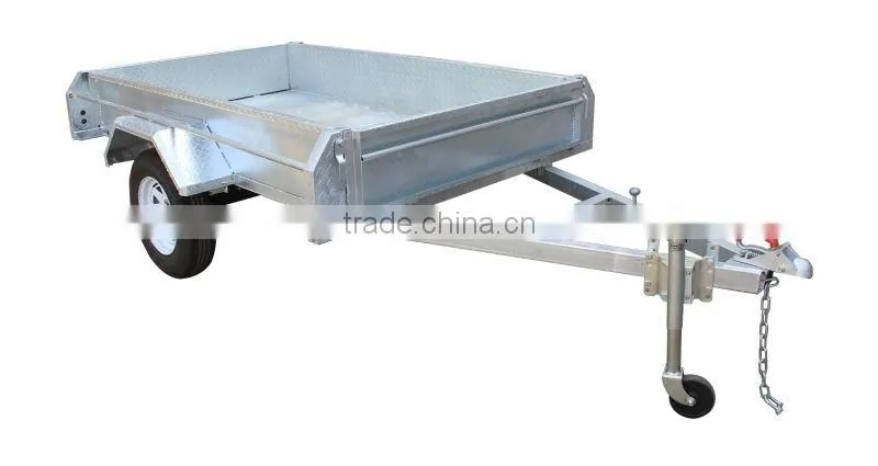 Australian chequer plate trailer,full welding trailer,tipping trailer