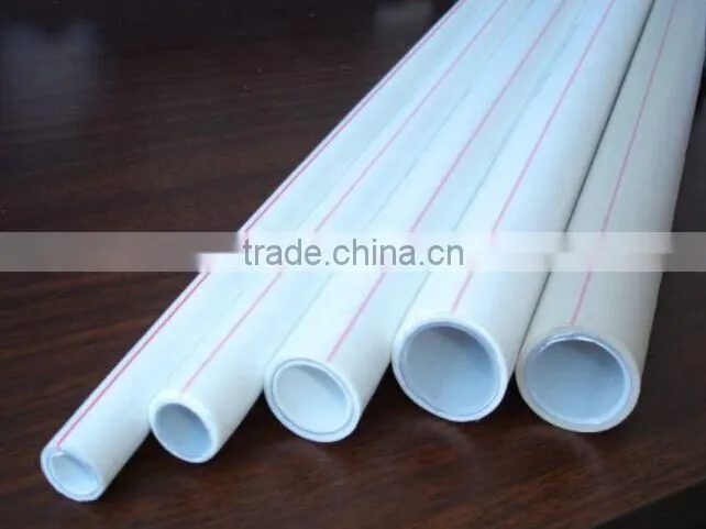China PPR pipe and fitting plastic tube for hot and cold water