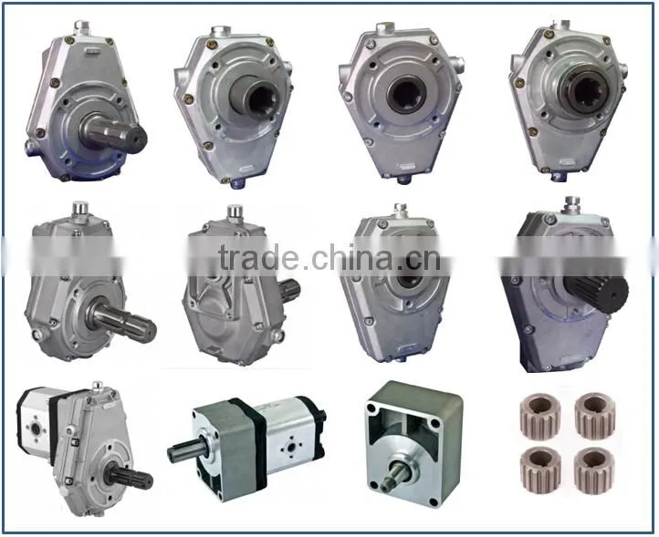 tractor gearbox pto 60000 serie 60001 type for group 2 gear pump