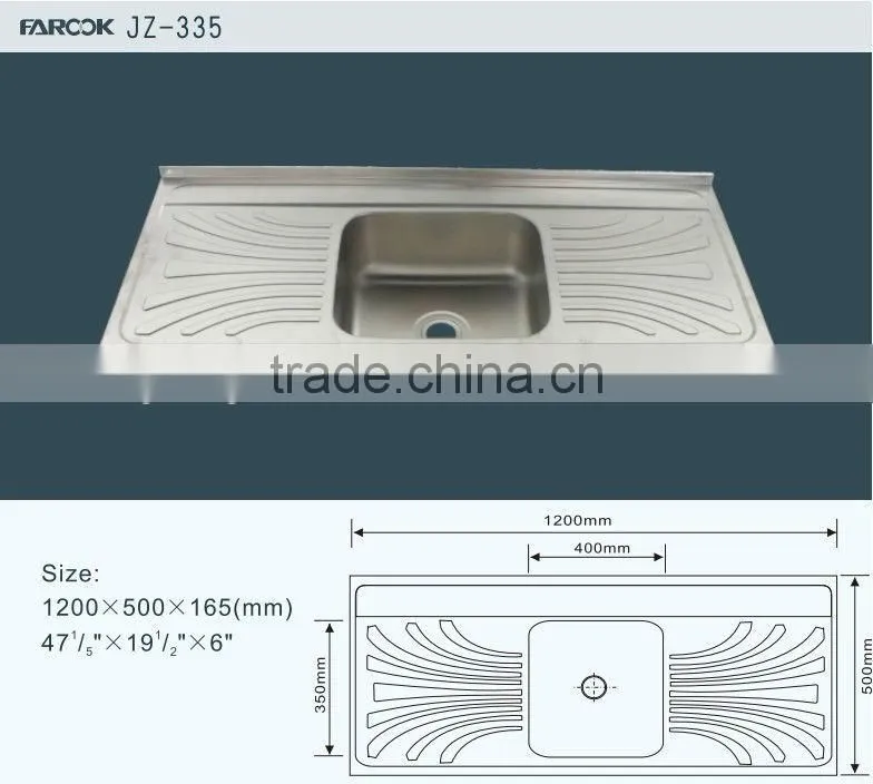 stainless steel kitchen sink