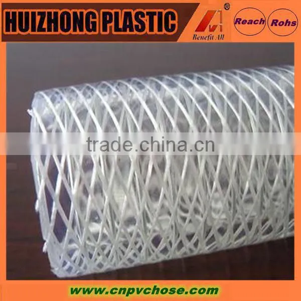 pvc fiber and steel wire reinforced hose