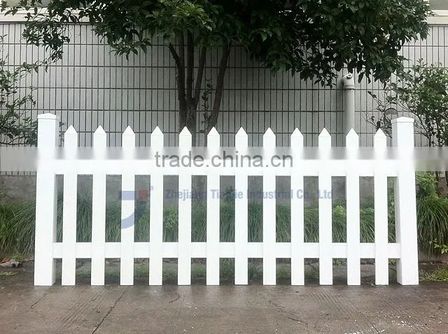 Customization PVC White Picket Fence