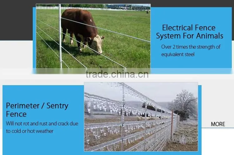 fiber reinforced plastic used fence post for sale