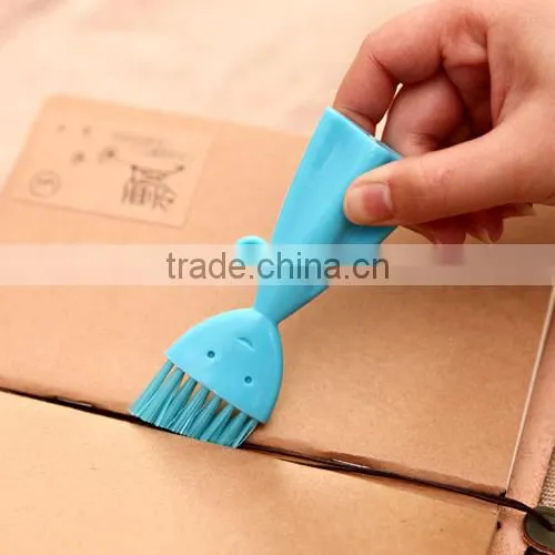 Smily face designed Gap Cleaning Brush-blue