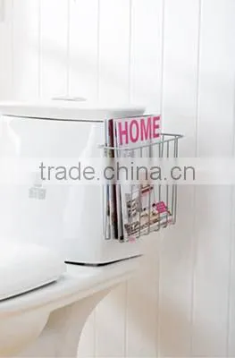 restroom bathroom magazine storage box case with color box packing