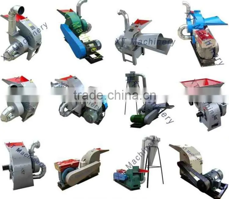 Compact Structure Grain Hammer Mill with 22KW Power